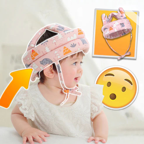 BuyShoppers™ Baby Safety Helmet – Soft, Lightweight & Adjustable Head Protector for Infants & Toddlers (6 Month – 3Yrs)