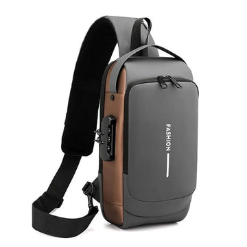 Storite Anti-Theft Sling Chest Bag – Waterproof Crossbody Travel Pouch for Men & Women (Black)