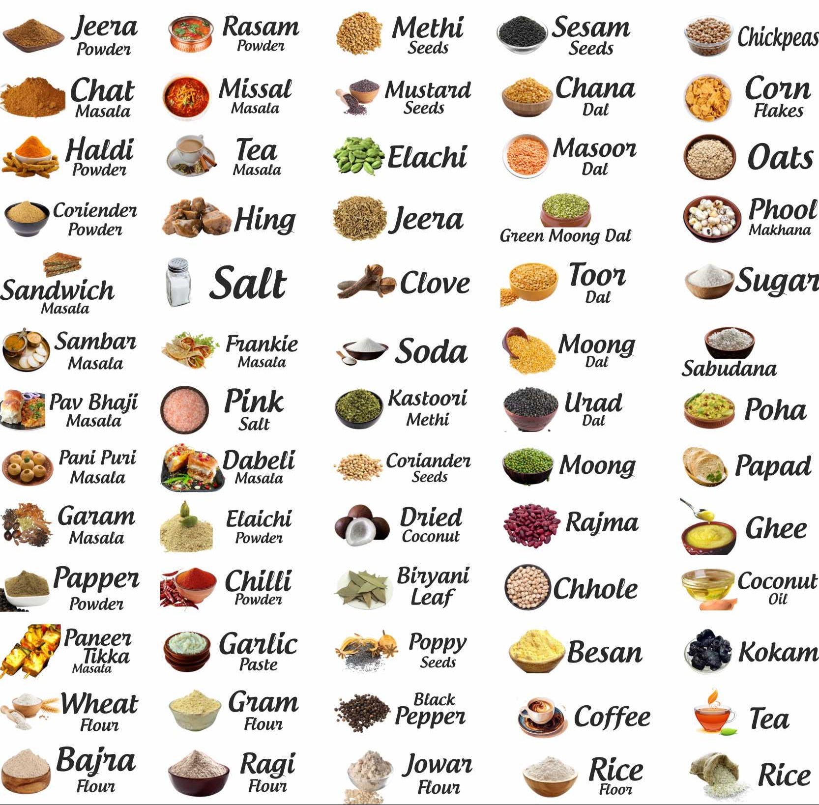 3D Permanent Kitchen Label Stickers (Set of 60) – Waterproof, Oilproof & Super Organized! 🧂✨