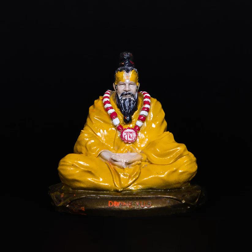 Premanand Ji Maharaj Idol + (FREE TUSLI MALA +2 SET NATURAL KUSHA AASAN)